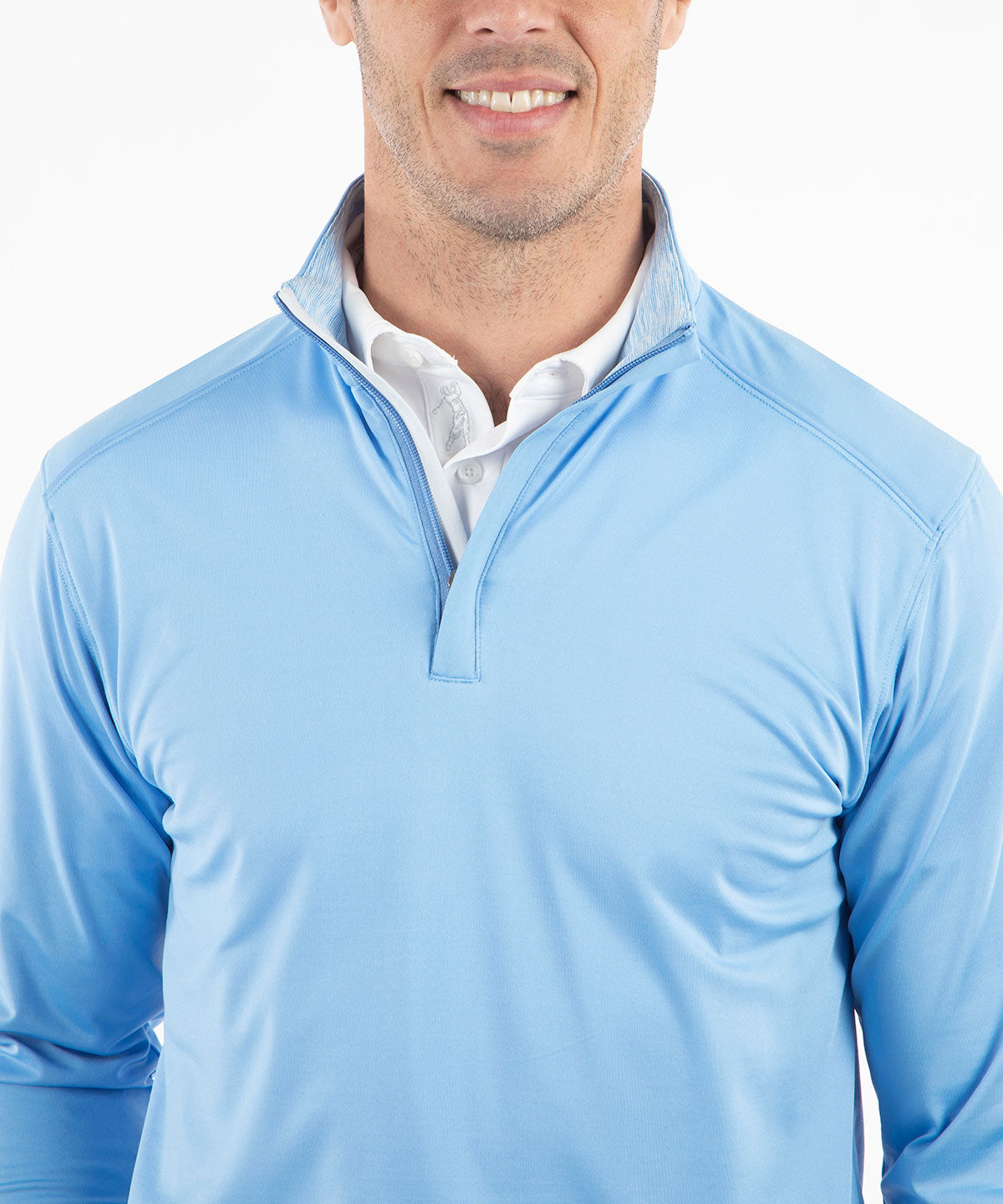 Performance Scorecard Quarter-Zip Long-Sleeve Pullover - Bobby Jones