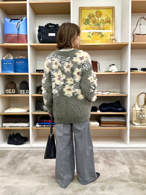 フワフワでキラキラ✨【COEL】のシャギーカーディガン | baybrook