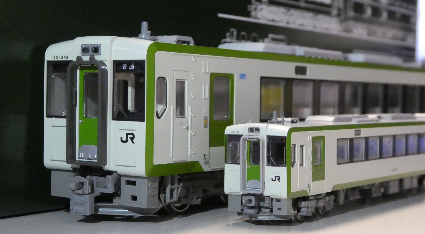 KATO HO キハ110系200番台入線 | 川崎駅 レイアウト製作日誌