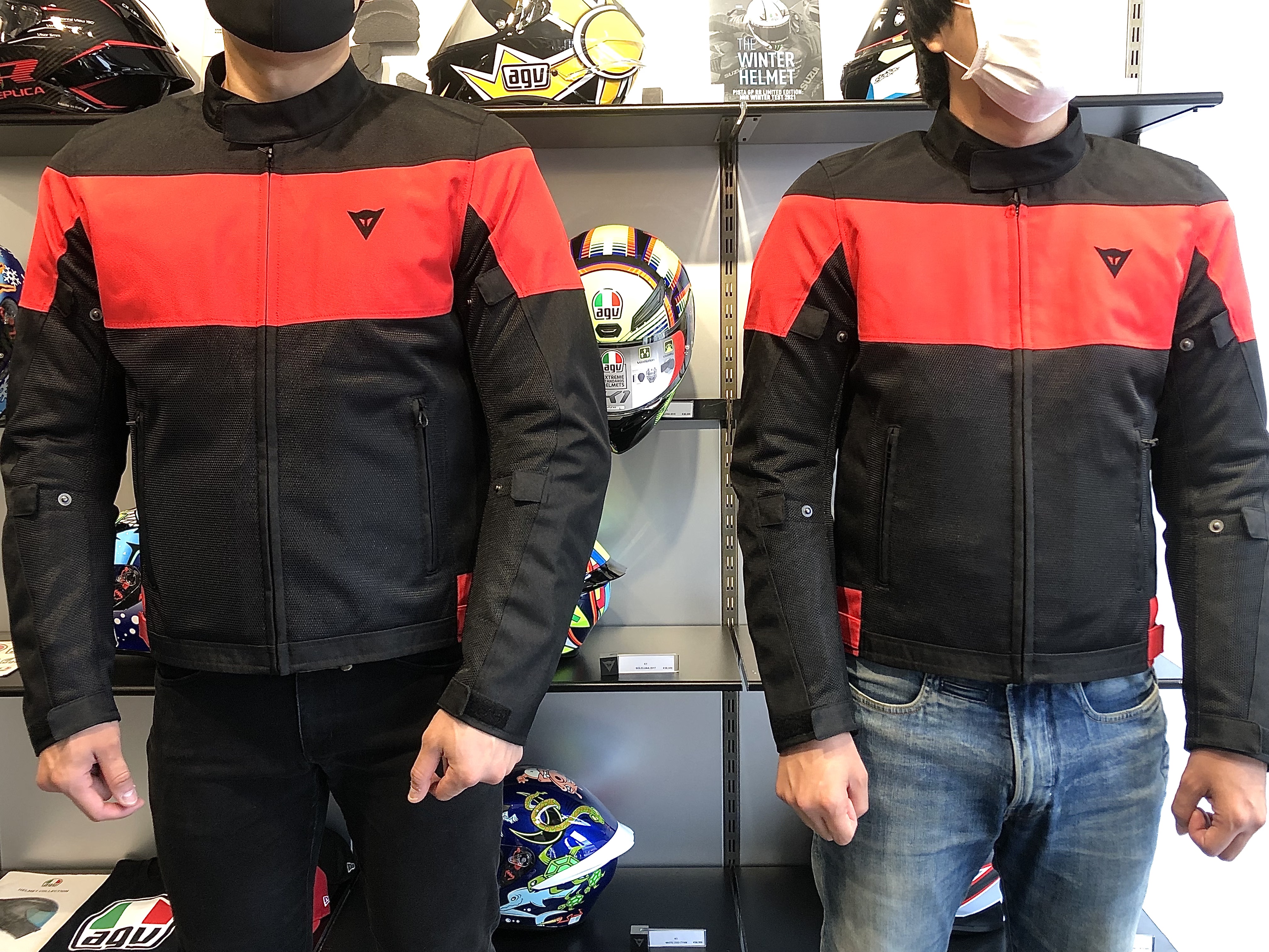 メッシュジャケットのサイズ感についてのご紹介