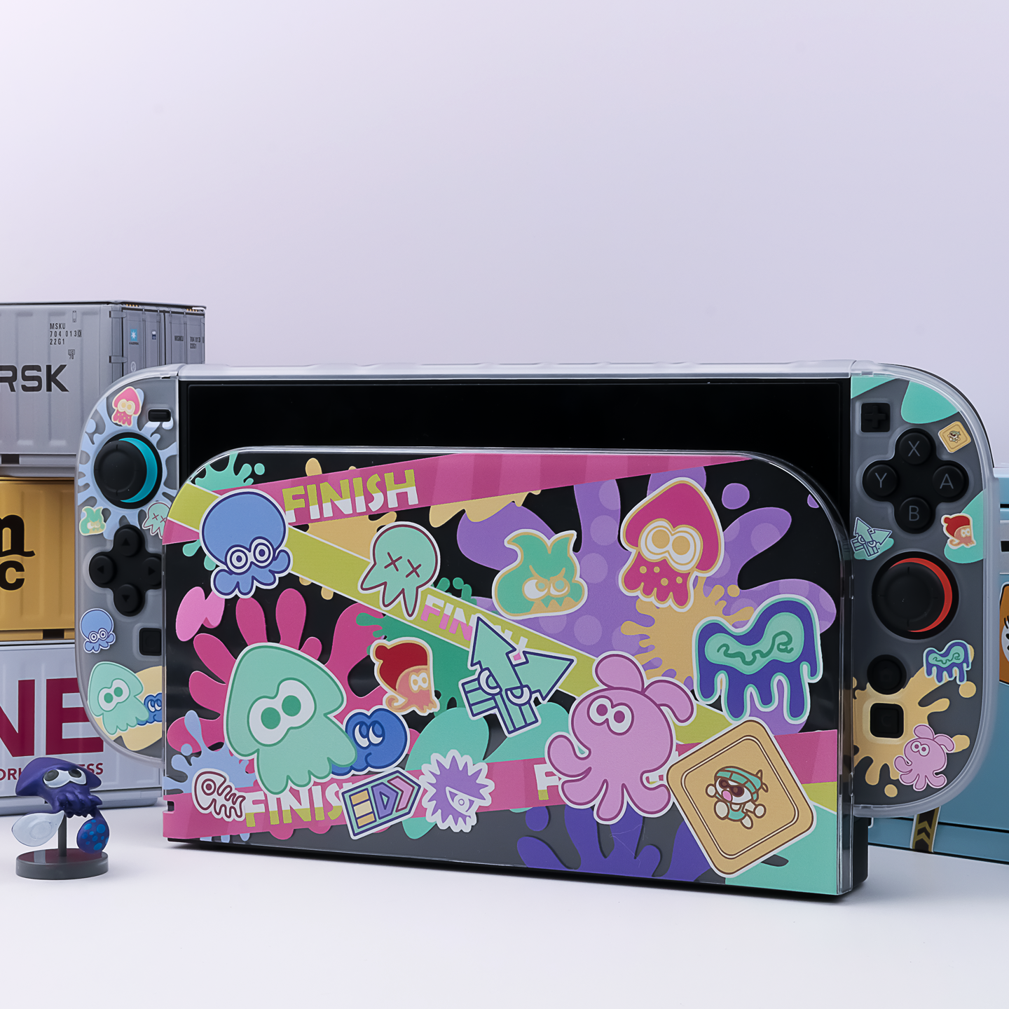 BlingKiyo Splatoon Nintendo Switch OLED& NS2&LITE Protective Shell