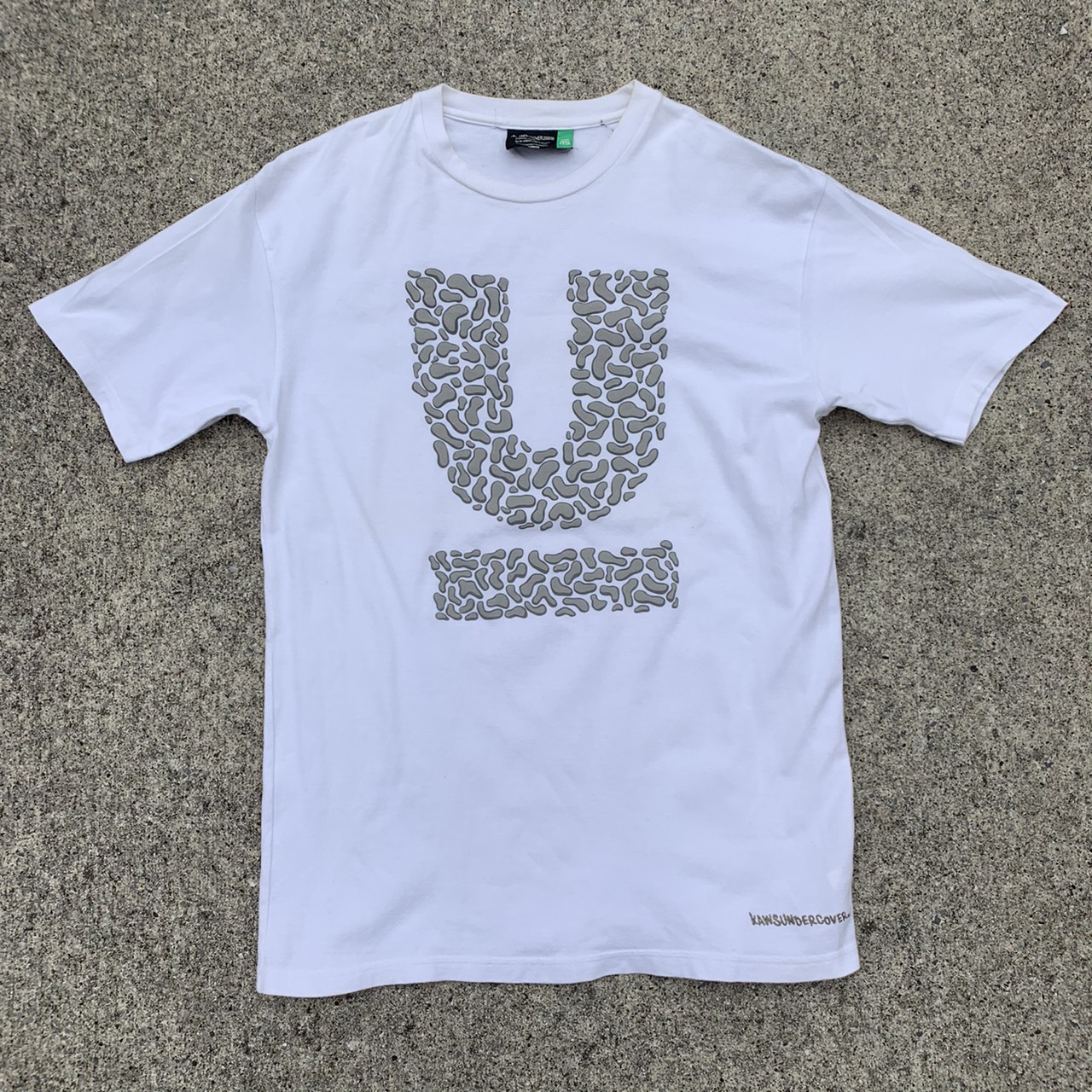 2000ss SK務PT UNDERCOVER × KAWS Print Tee - blue room