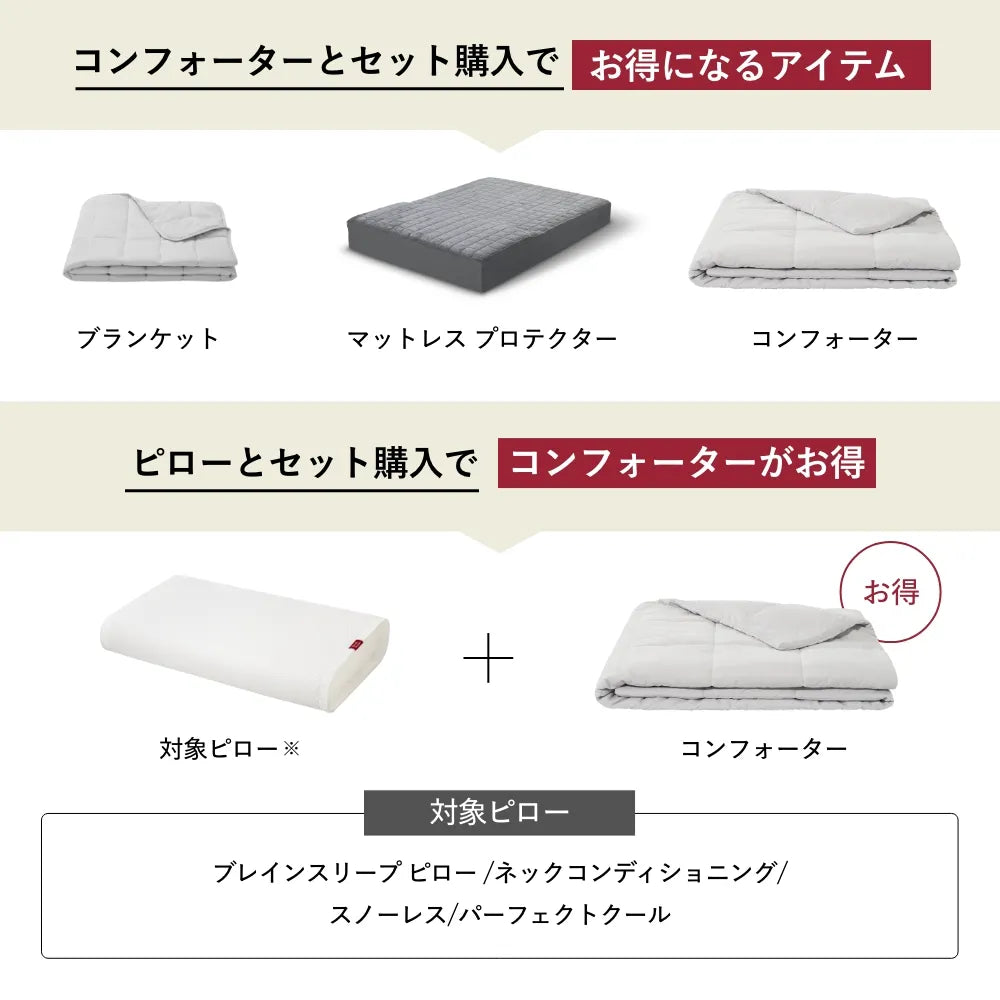 ブレインスリープ コンフォーター パーフェクトクール エアースロー