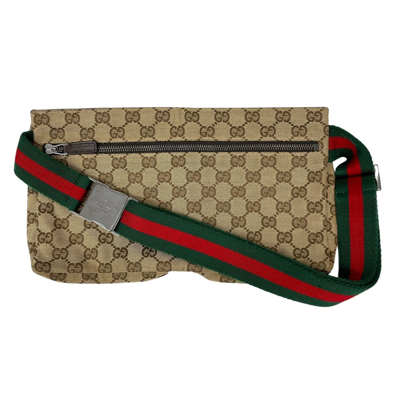 GUCCI】グッチ GGキャンバス 28566 ウエストバッグメンズ ウエスト