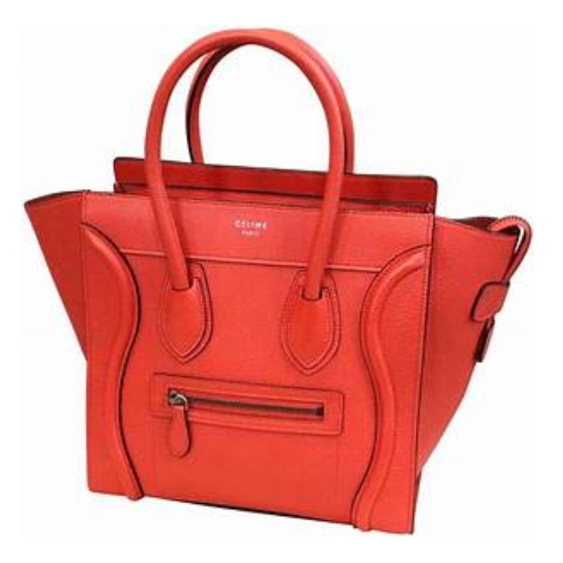 セリーヌ ラゲージ マイクロショッパー レッド 167793｜ブランド買取