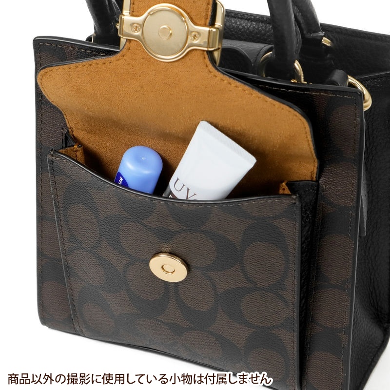 Brandol / COACH コーチ ショルダーバッグ シグネチャー ミニ ペッパー