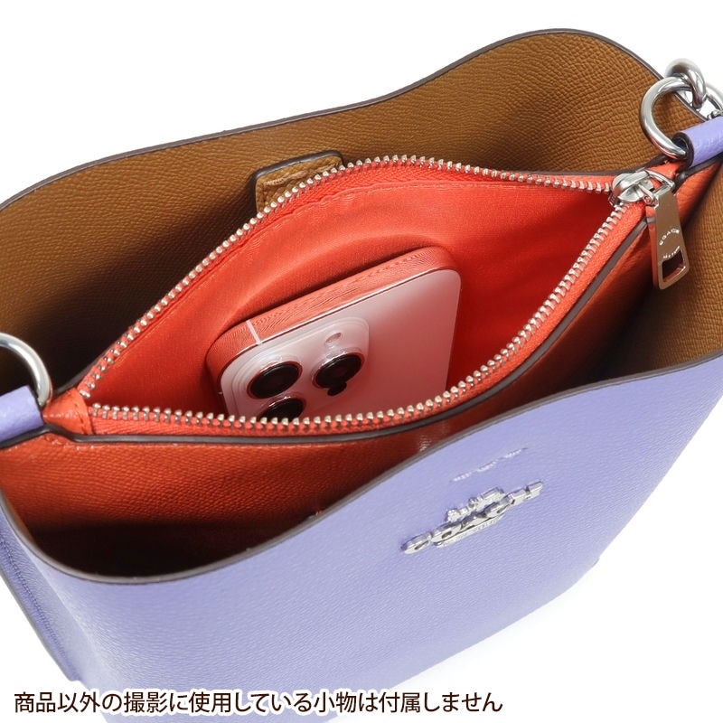 未使用級 希少カラー コーチ モリー バケット 2way レザー スモール