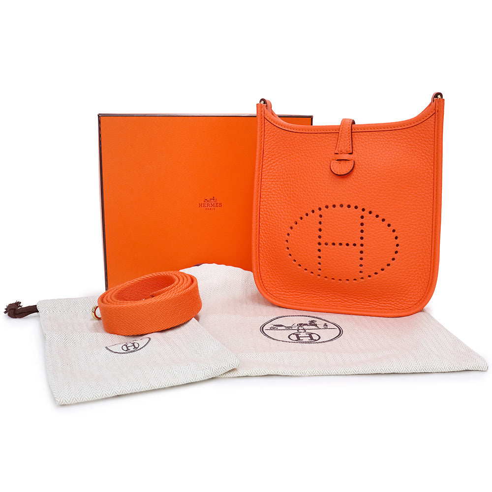 未使用 展示品】エルメス HERMES エヴリン エブリン TPM アマゾン 16