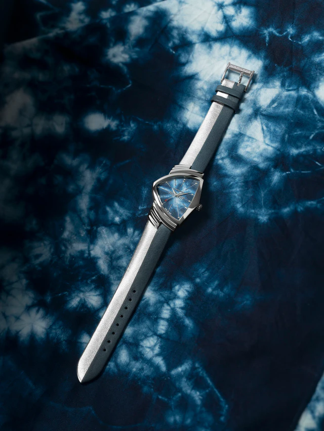 ハミルトン「ベンチュラ SHIBORI」、日本の伝統美と最先端技術が出会う