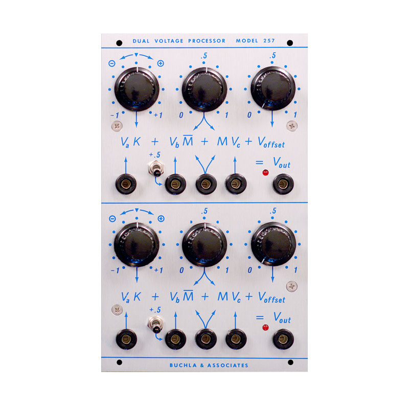 257 Classic Reissue – Dual Control Voltage Processor | Buchla
