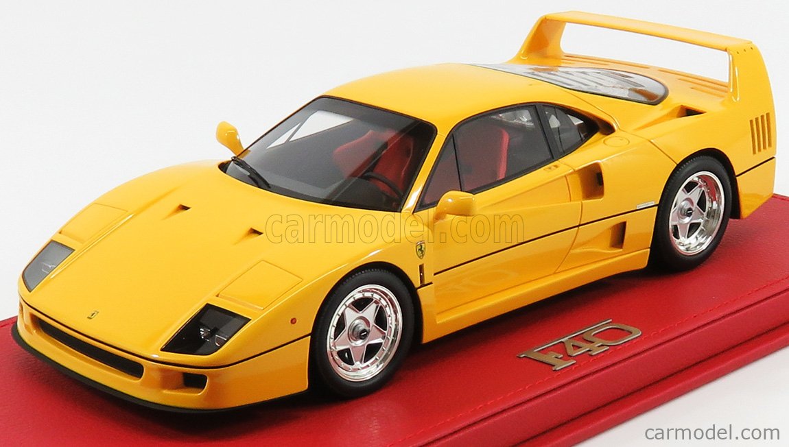 BBR-MODELS P18151B Scale 1/18 | FERRARI F40 1987 GIALLO MODENA