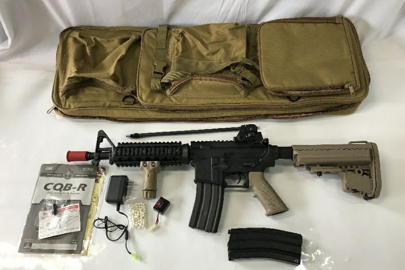 中古 通販 「東京マルイ CQB-R次世代電動ガン FDE 付属品あり