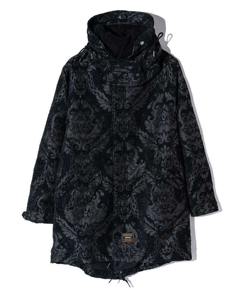 glamb(グラム)】High Neck Mods Coat ハイネックモッズコート(GB0324
