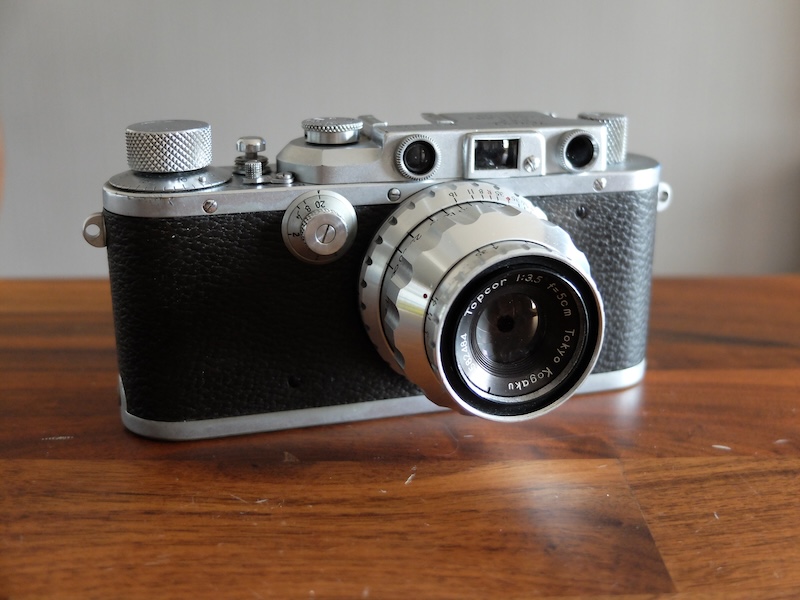 ロケットみたいな東京光学のレンズ「Topcor 5cm F3.5 固定鏡胴