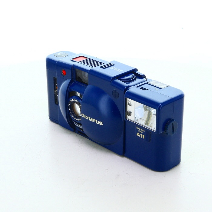 中古】(オリンパス) OLYMPUS XA2+A11 シティブルー｜ナニワグループ