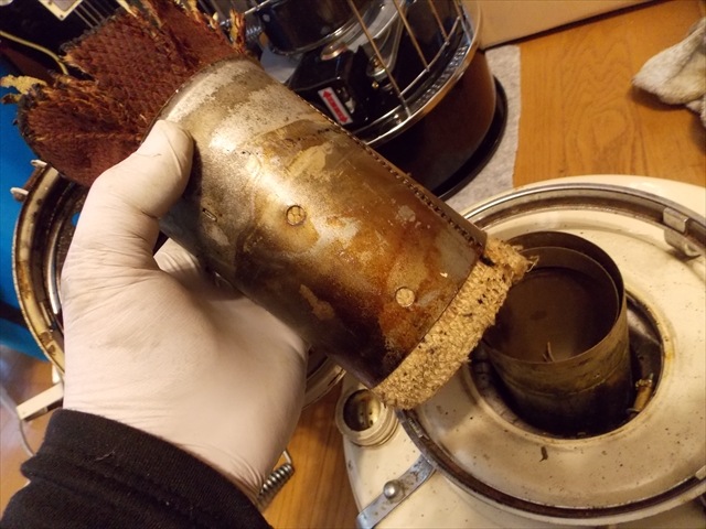 アラジンストーブ（ブルーフレーム）のメンテナンス～芯交換｜キャンプ