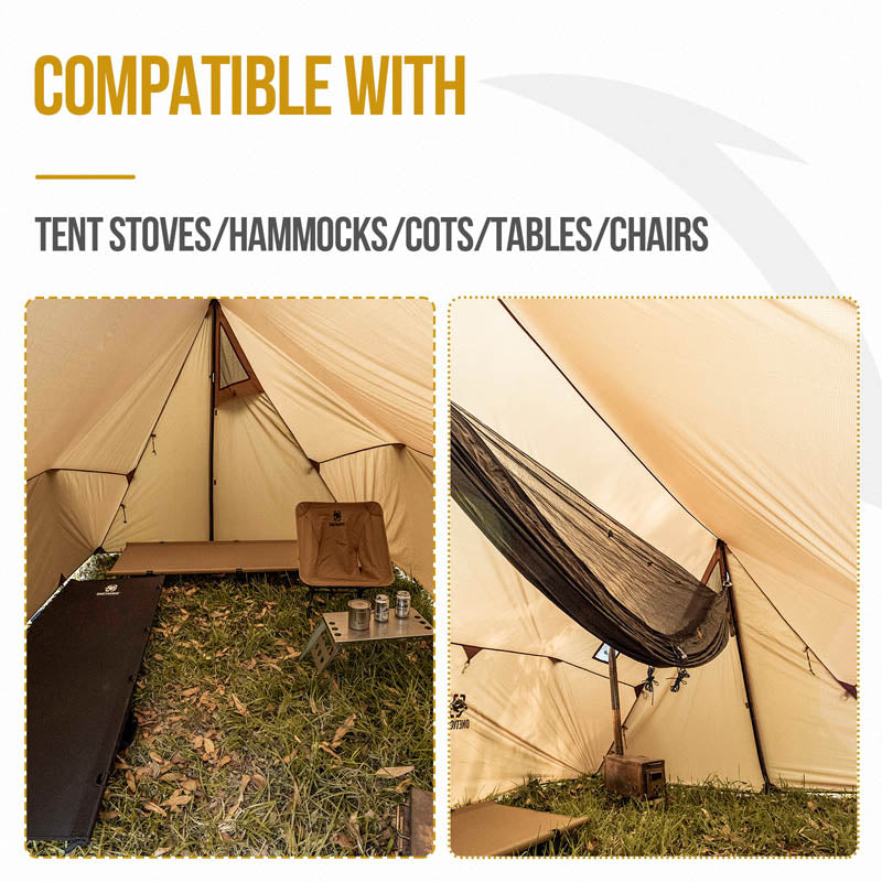 ROCDOMUS ハンモックオーニング＆ホットテント – OneTigris Camping