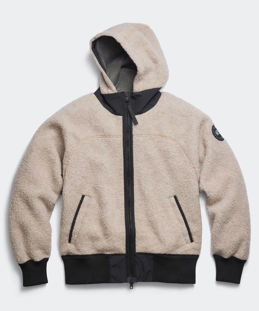 シムコー オーバーサイズ フーディー カインド ハイパイル フリース