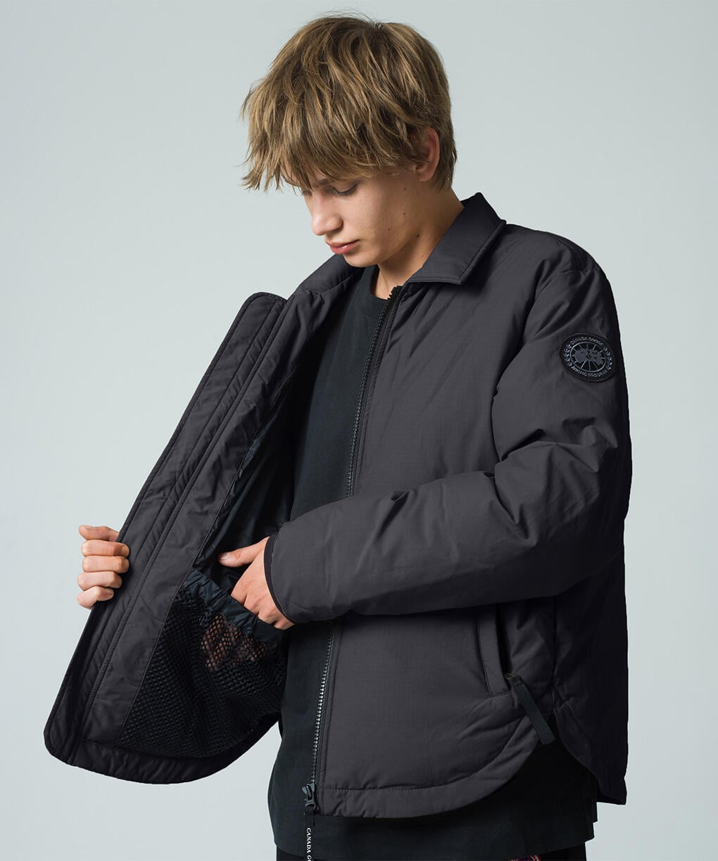 バーナード シャツ ジャケット ブラックレーベル フュージョンフィット