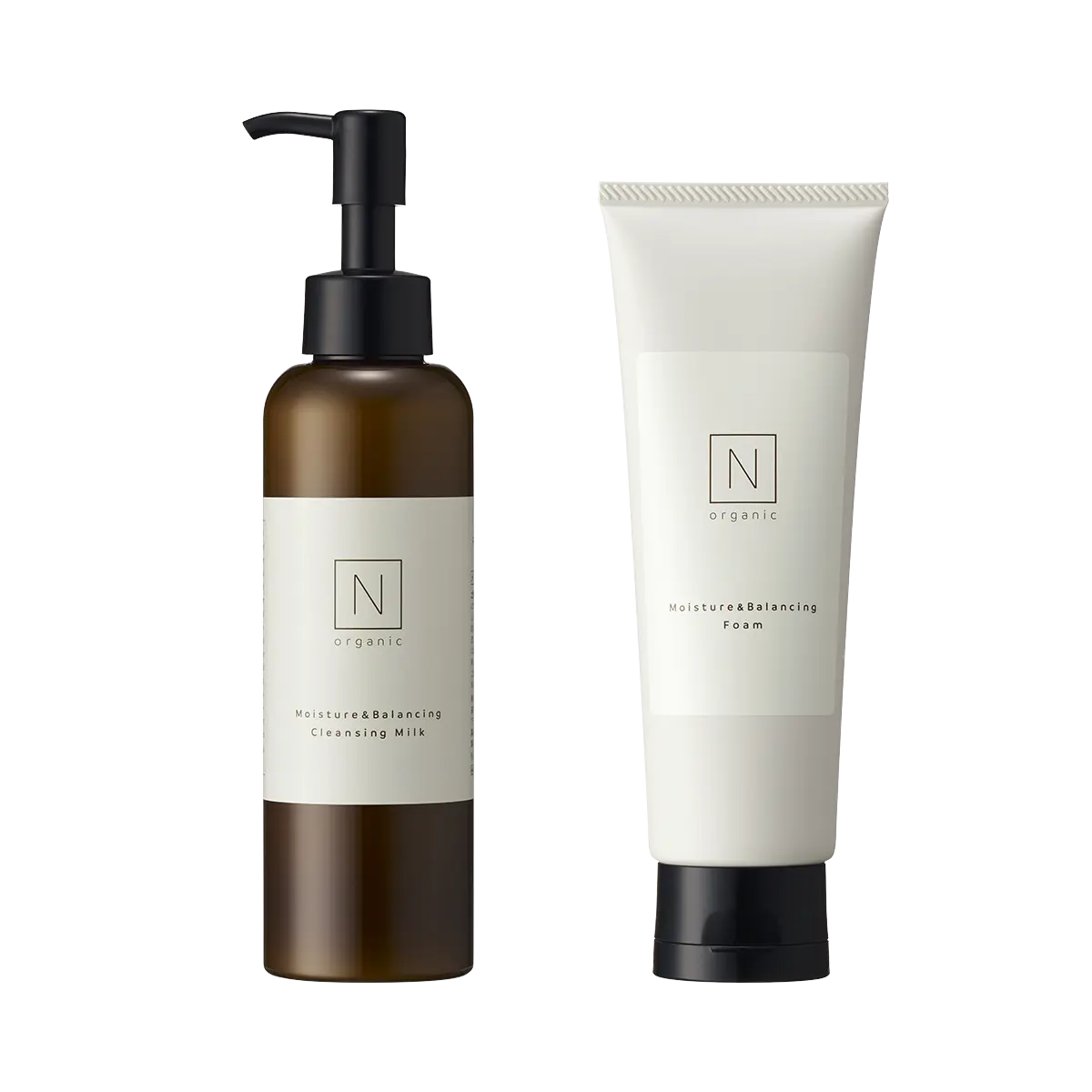 N organic モイスチュア&バランシング クレンジングミルク・フォーム
