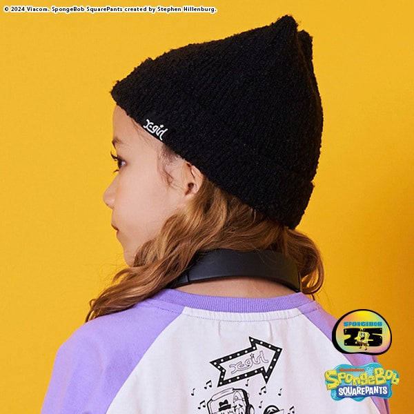 X-girl Stages×LOVOT ねこみみニットキャップ(ブラック) X-girl Stages