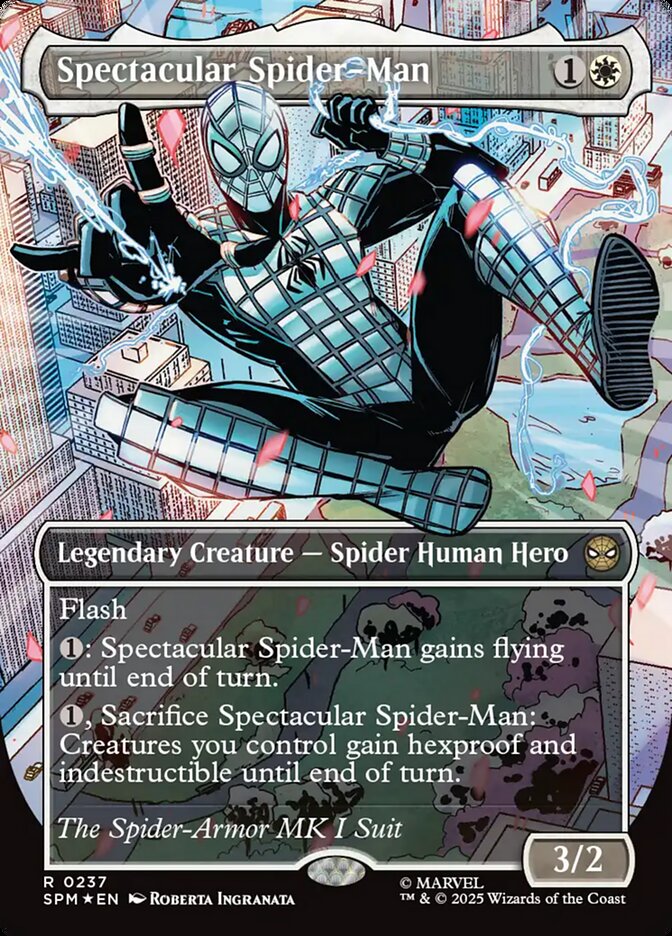 MTG Spectacular Spider-Man(テクスチャー仕様)英語版 MTG FOIL