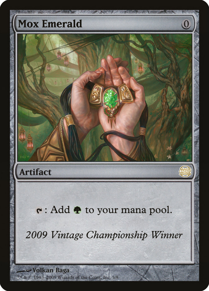 Mox Emerald · Vintage Championship (OVNT) #2009 · Scryfall Magic