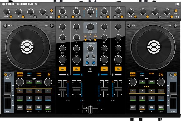 NI Traktor Kontrol S4, Integrated DJ Hardware - CDM Create Digital