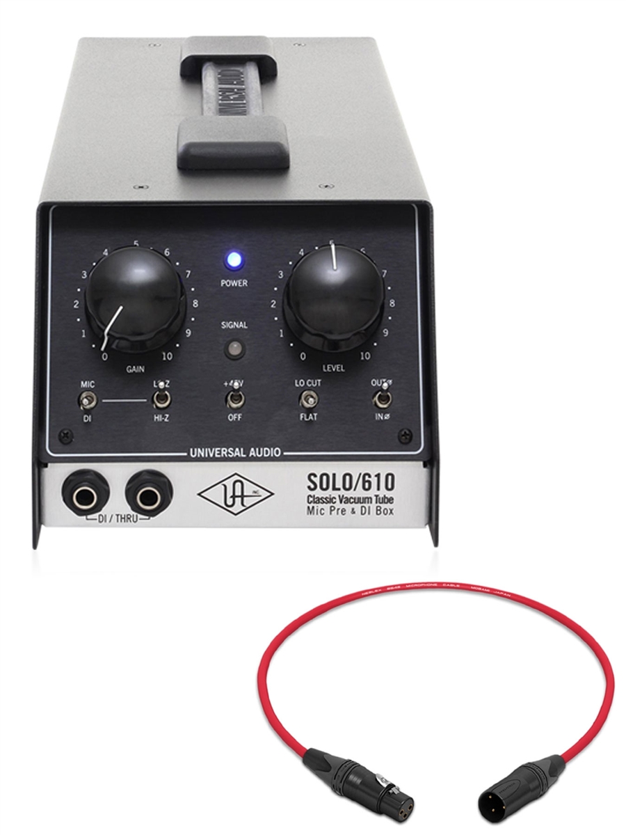 Universal Audio SOLO/610 | All Tube Mic Preamp and DI | Pro Audio LA