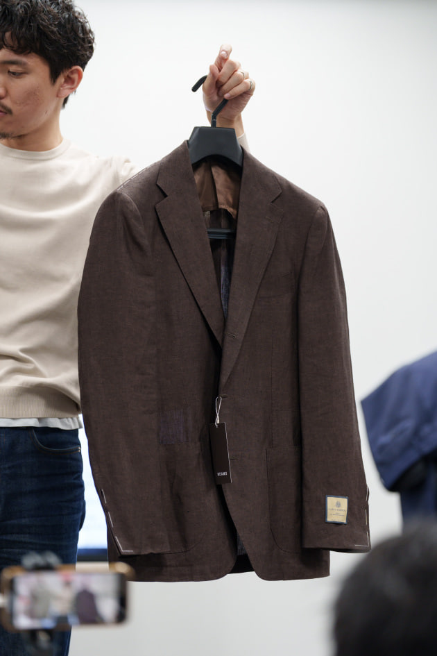 Brilla per il gusto＞2025年春夏ラインナップ説明会＜Jacket & Suits