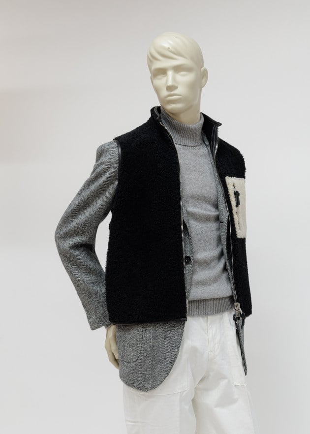 先見せエーダブ〜〈CINQUANTA〉ムートンベスト〜｜BEAMS F（ビームスF