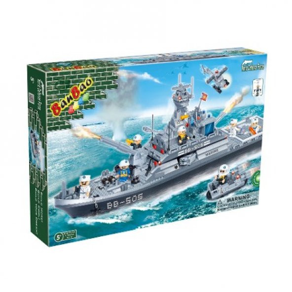 PTTAVM: Banbao 858 Parça Savaş Gemisi Lego Seti 8413