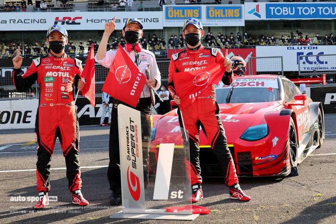 新型Zの初優勝をCRAFTSPORTS Zが達成。千代＆高星も揃ってGT500初優勝
