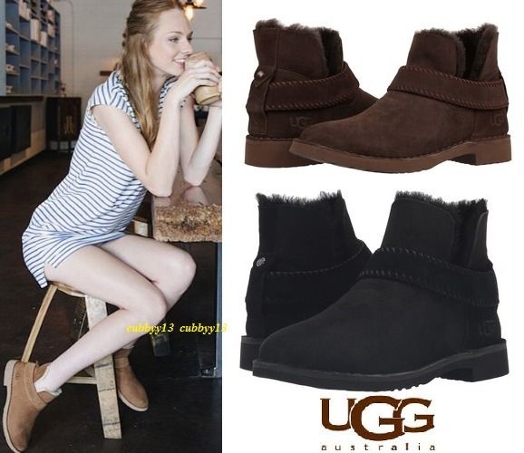 新作3色】UGGアグ McKay防水シープスキンショートブーツ (UGG/ショート