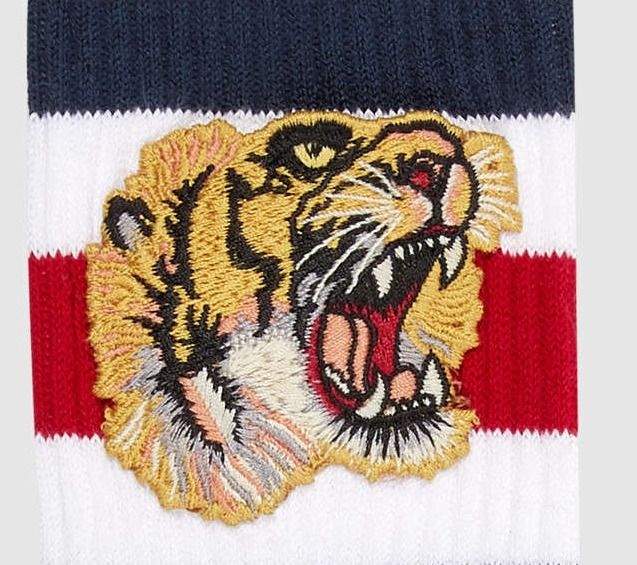 GUCCI】 完売必至☆メンズ☆タイガーソックス（全2色） (GUCCI/靴下