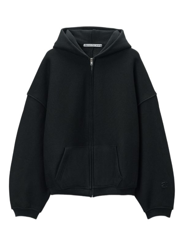 Alexander Wang Puff Logo パーカー | ブラック | FARFETCH JP