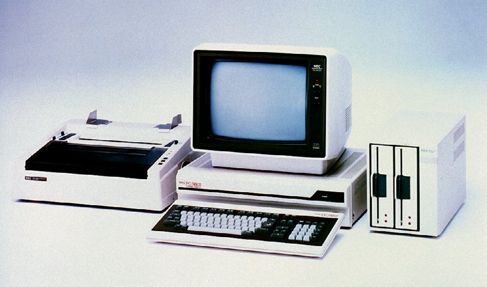 日本の16ビットPC市場で圧勝した「98」、マウスを使うGUIを導入した