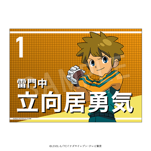 イナズマイレブン 立向居勇気 くじ引き堂 缶バッジ イナズマイレブン