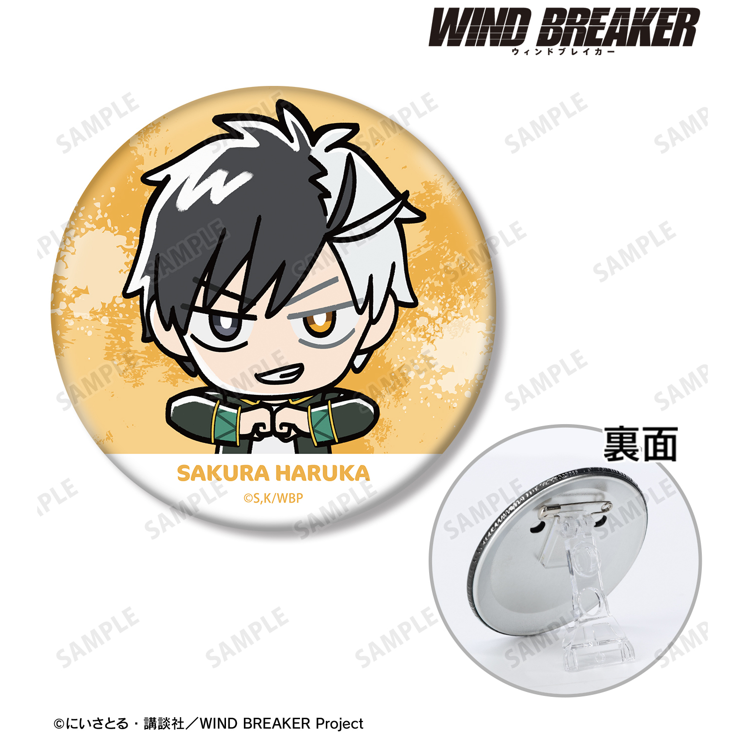 WIND BREAKER ナンジャタウン 缶バッジ 等身 コンプ 5点セット WIND