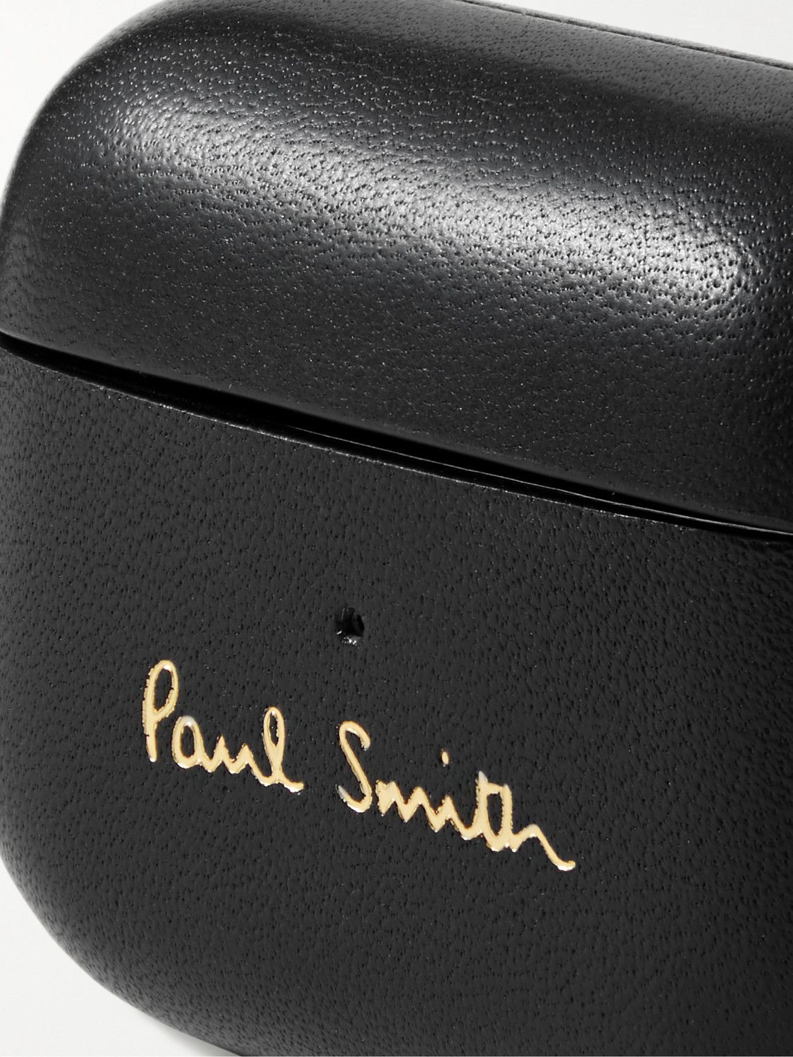 Paul Smith - Native Union Logo-Print Leather AirPods Pro Case Paul