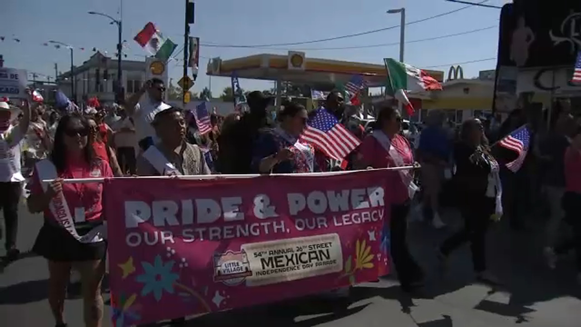 Chicago Mexican Independence Day Parade held in Little Village as