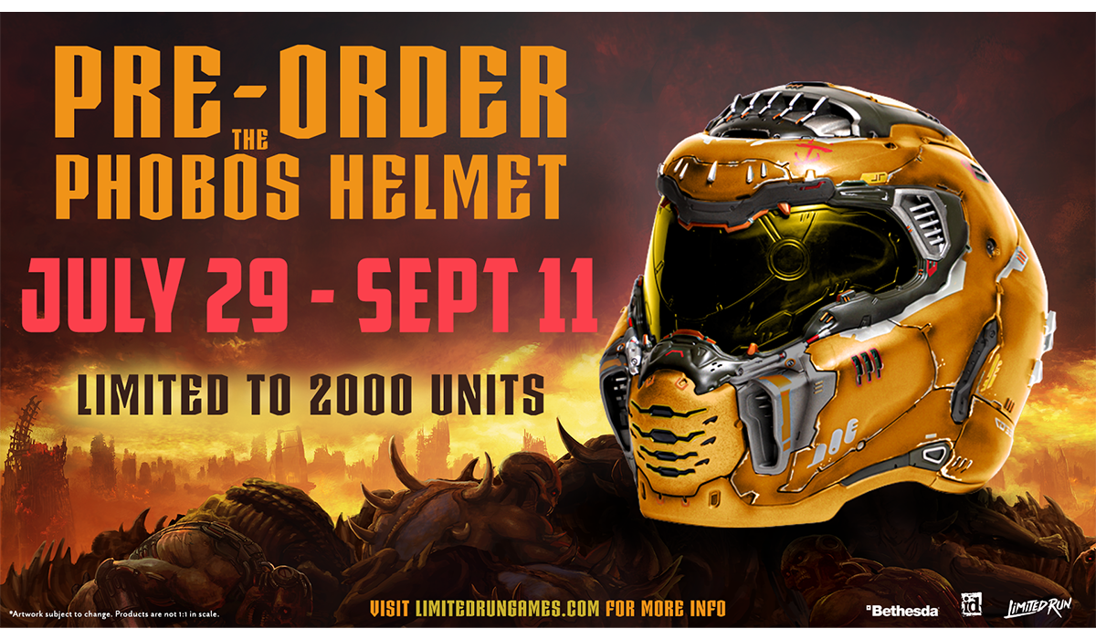 DOOM Eternal Phobos Helmet – Limited Run Games