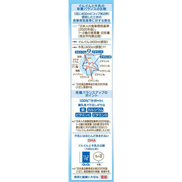 9ヵ月頃から】WAKODO（和光堂）フォローアップミルク ぐんぐん