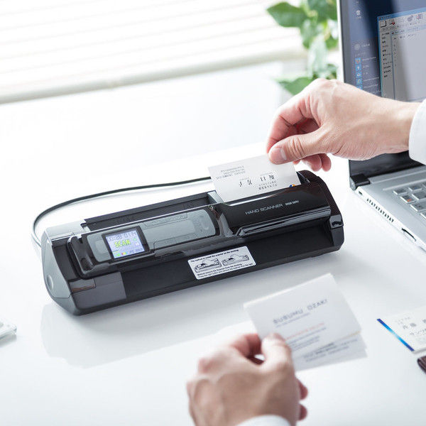 サンワダイレクト 2WAYハンディスキャナ 400-SCN040 1個（直送品