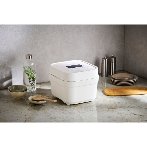 アイリスオーヤマ IHジャー炊飯器 5.5合 RC-IGA50-W 1台 - アスクル