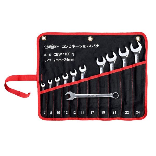 スーパーツール コンビネーションスパナセット(11本組) CBW1100N 1