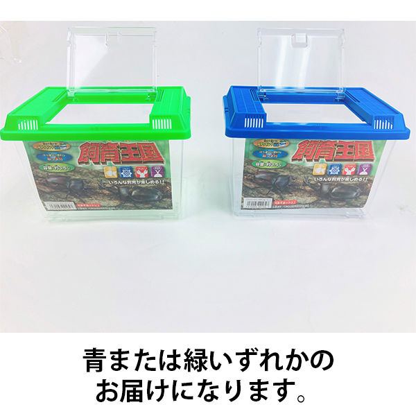 池田工業社 飼育ケース 飼育王国 小 2色アソート 日本製 1620 1個