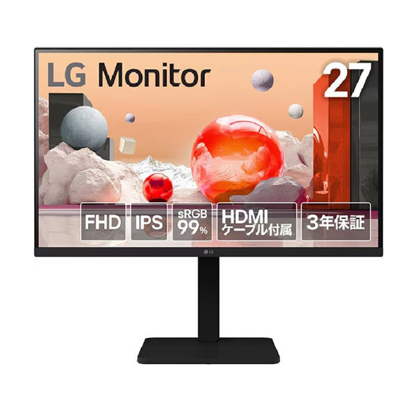 LG Electronics Japan 27インチ 液晶ディスプレイ(1920x1080/IPS