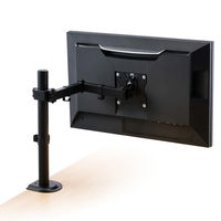 車上渡し】Bauhutte （バウヒュッテ） ロングモニターアーム トリプル