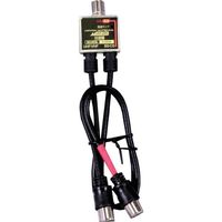 日本アンテナ 直列ユニット テレビ端子 2端子型 上りカットスイッチ